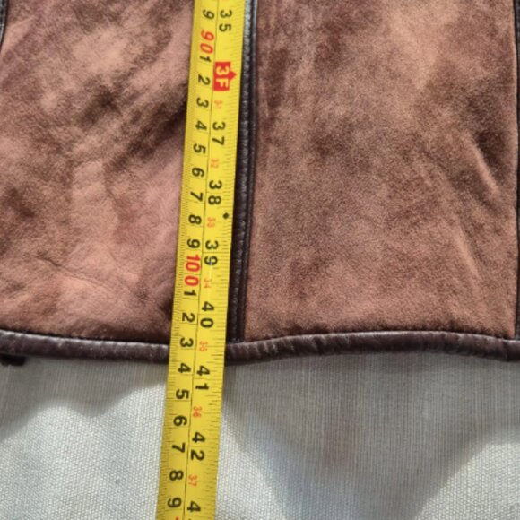 Shearling Coat, Knights of New Zealand Sheepskin Overcoat, rugged minimalist sL - Picture 13 of 15